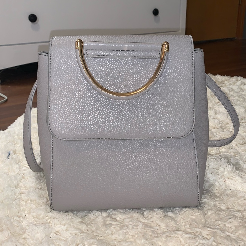 Grey Backpack/Purse